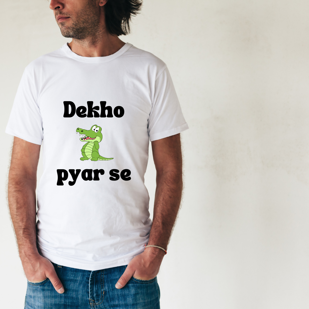 Dekho Magar Pyar Se | funny T-shirt | Premium quality Unisex t-shirt