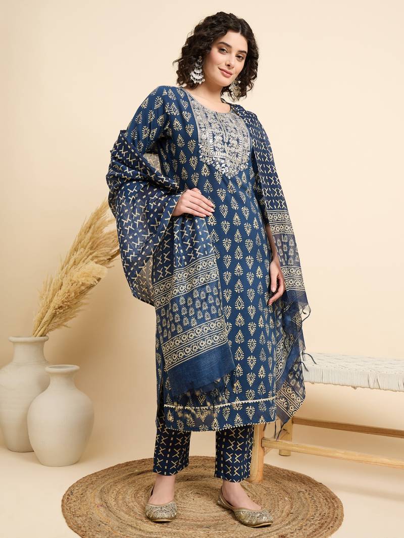 Rayon Printed Kurti Bottom With Dupatta Full Catalog