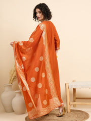 Dhruvi 284 Silk Fancy Kurti Bottom With Dupatta