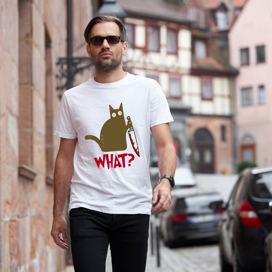 Funny cat T-shirt | Funny T-shirt | Premium quality Tee