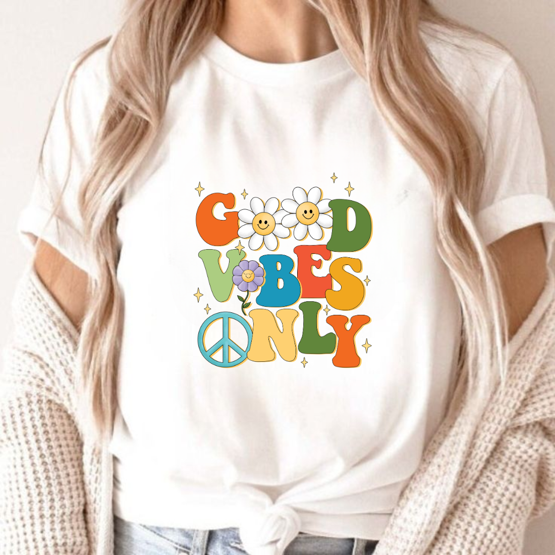 Good Vibes Only t-shirt for women | Premium Women T-shirt | Unisex t-shirt