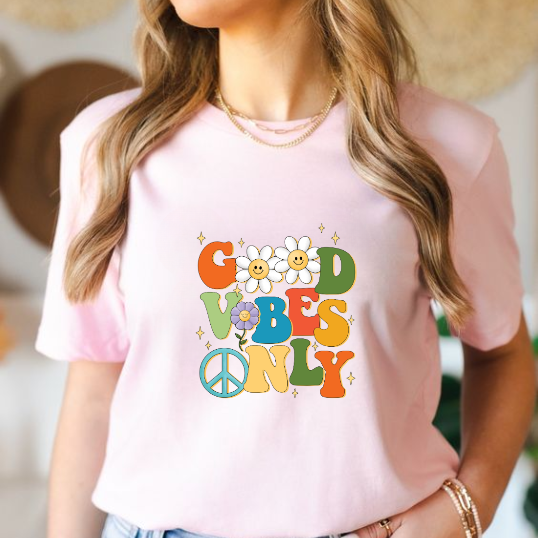 Good Vibes Only t-shirt for women | Premium Women T-shirt | Unisex t-shirt
