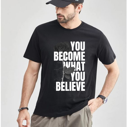 Positive quote T-shirts | Self Believe Quote T-shirt | Premium quality Unisex t-shirt