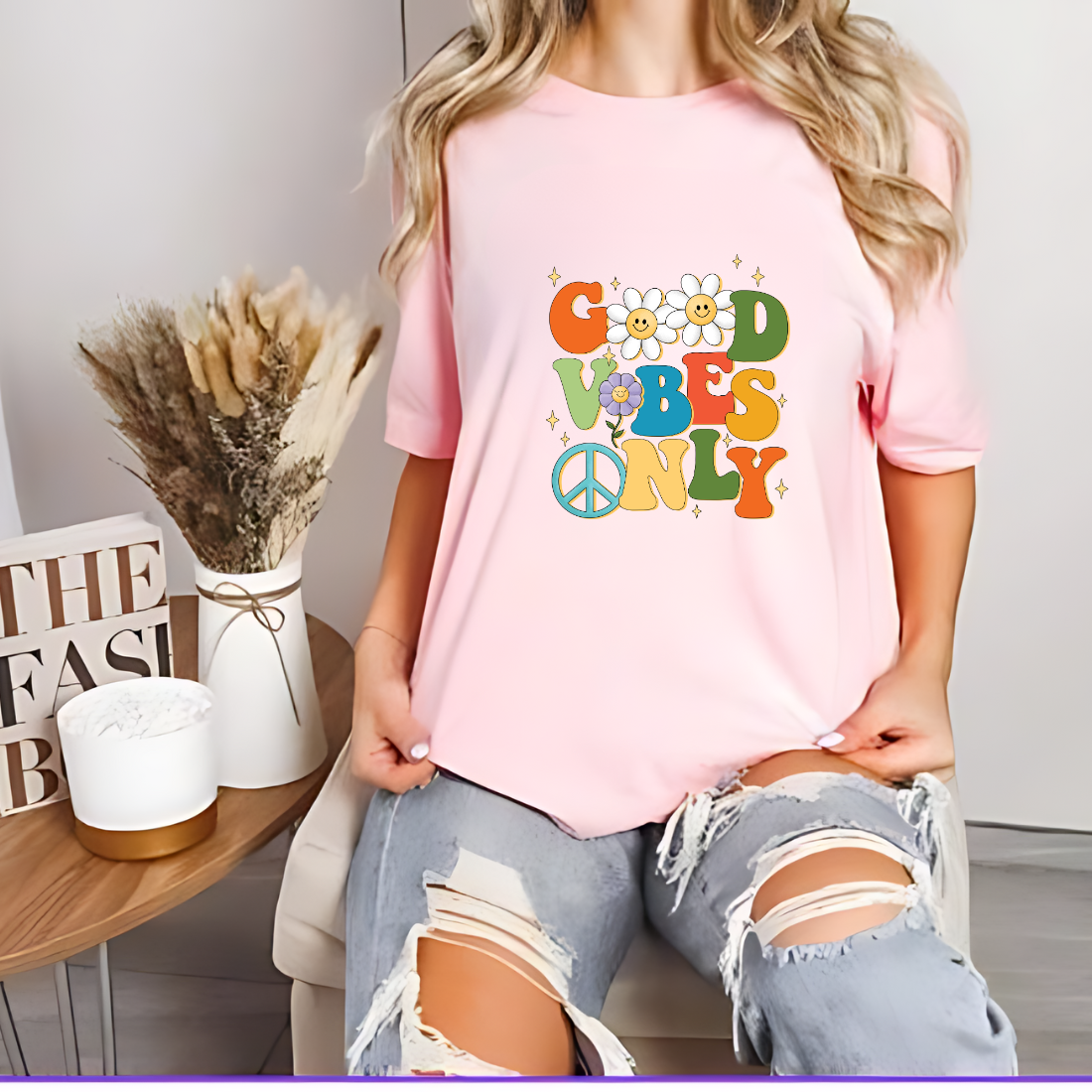 Good Vibes Only t-shirt for women | Premium Women T-shirt | Unisex t-shirt
