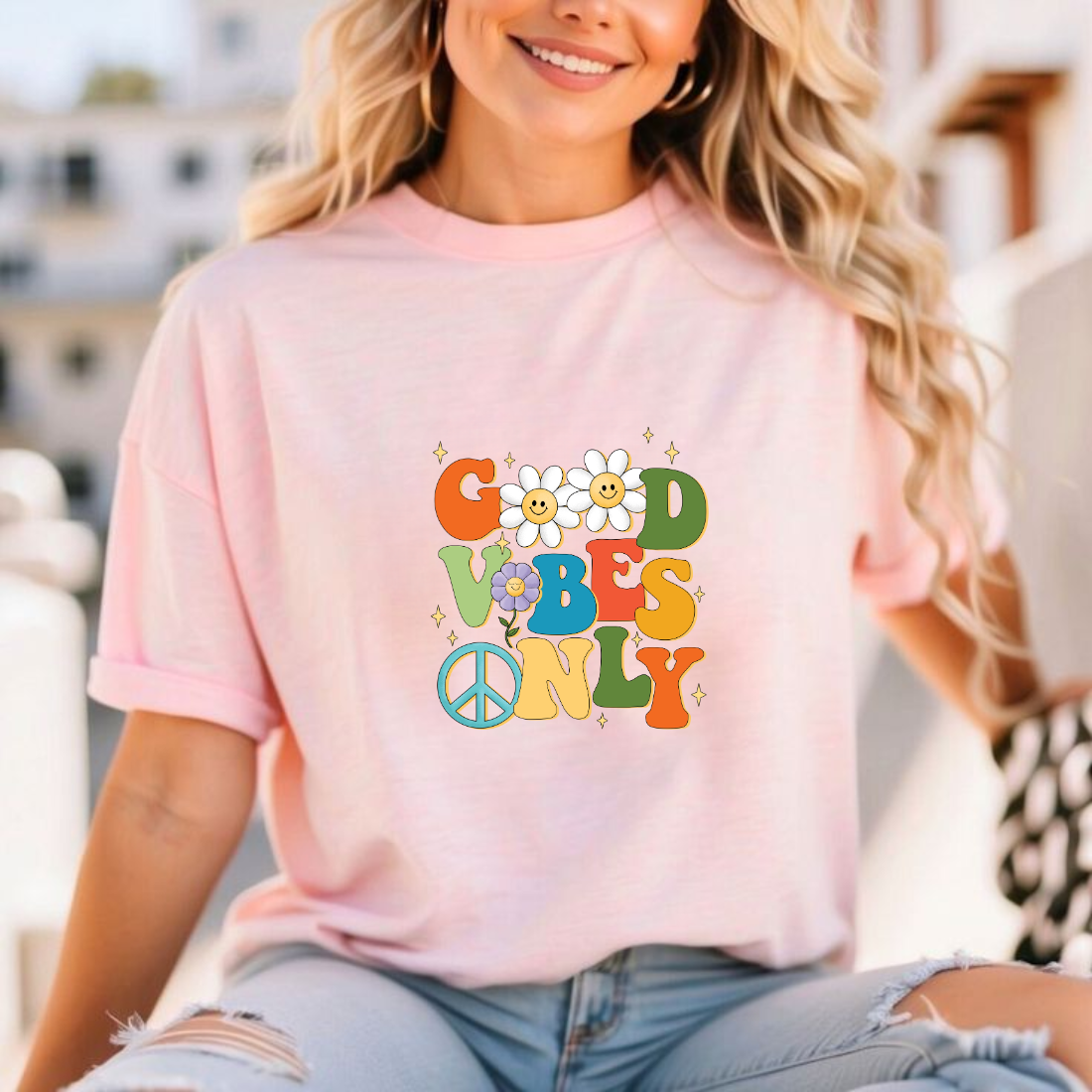 Good Vibes Only t-shirt for women | Premium Women T-shirt | Unisex t-shirt