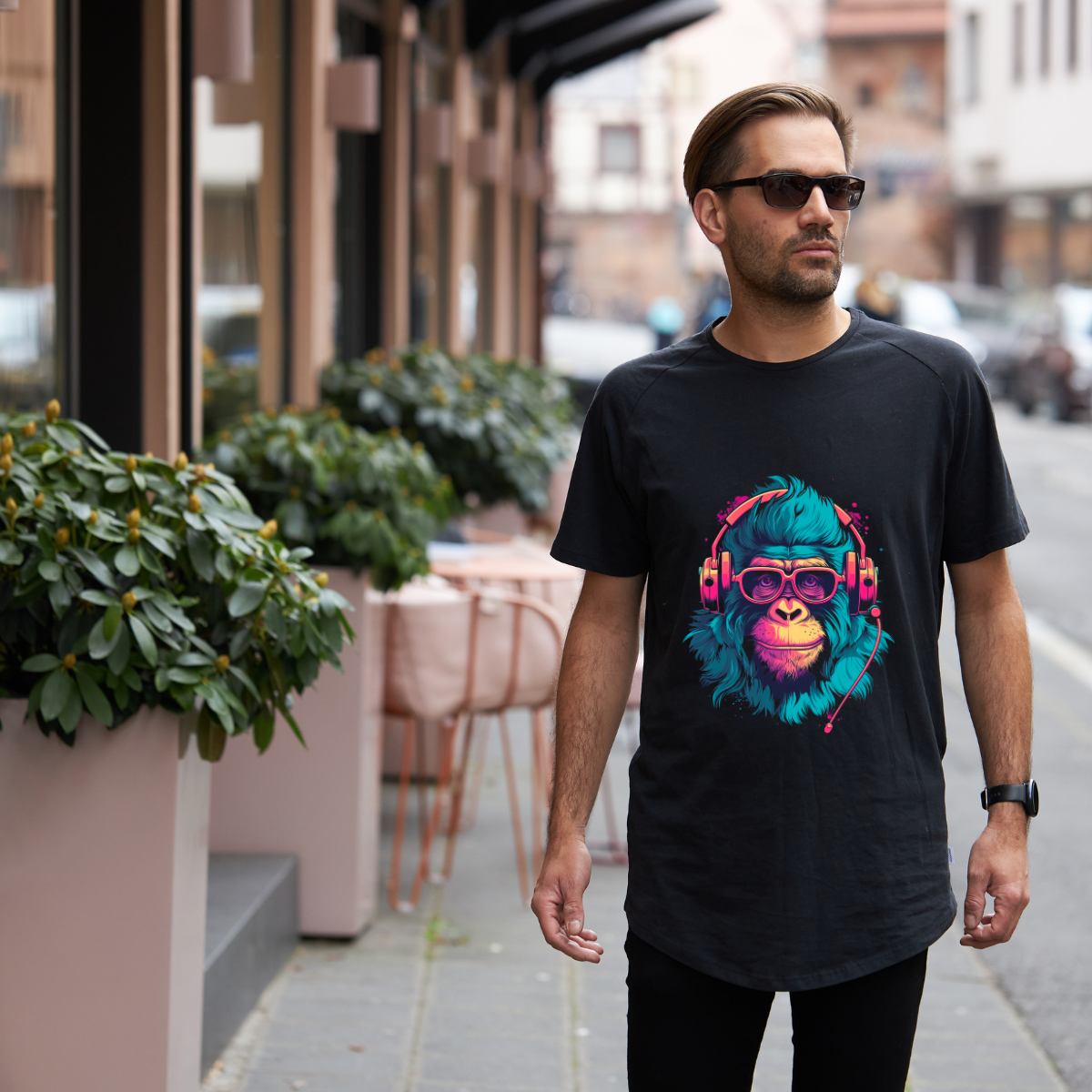 Monster monkey T-shirt | monkey T-shirt | Premium quality Tee