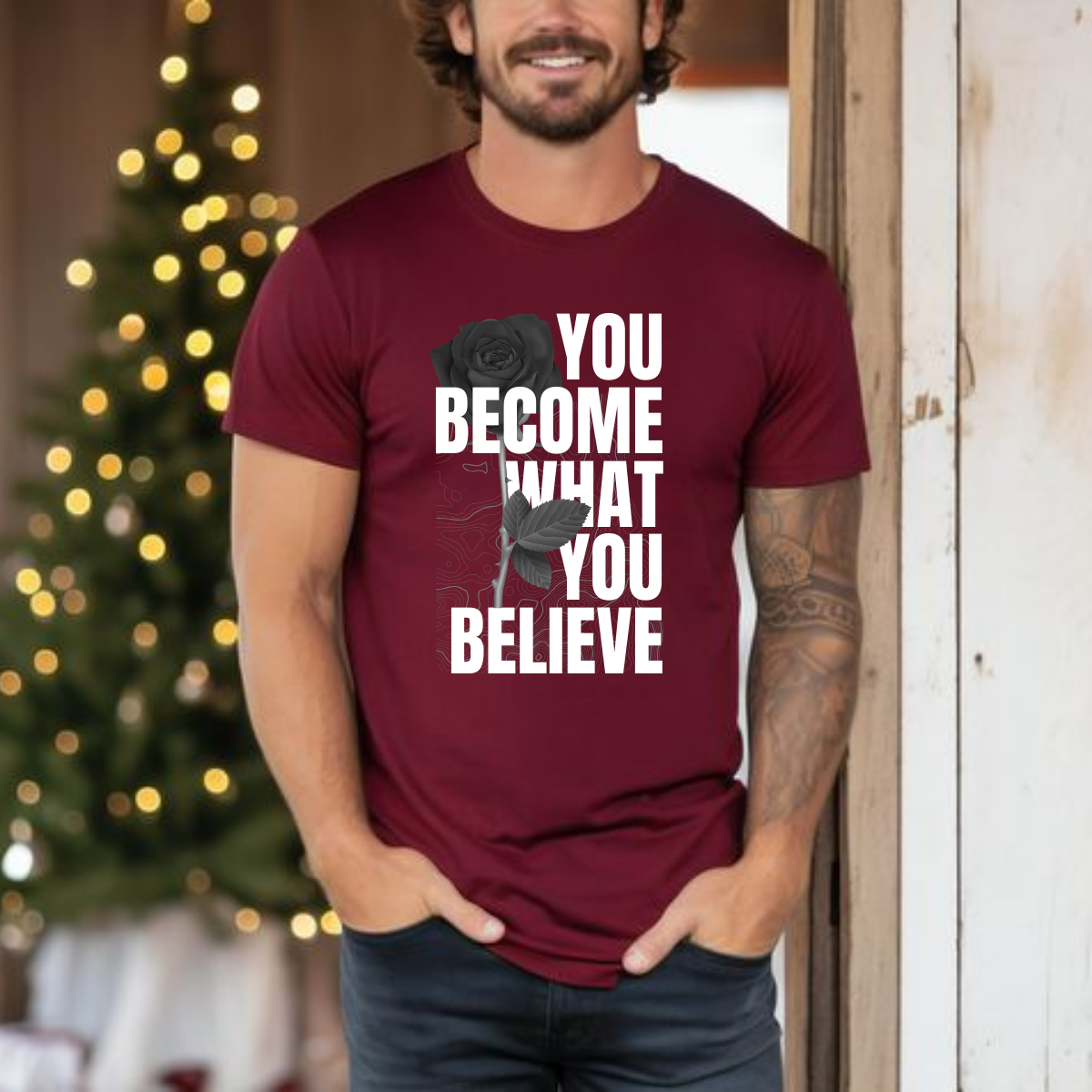 Positive quote T-shirts | Self Believe Quote T-shirt | Premium quality Unisex t-shirt