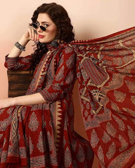Women Viscose Printed Kurta Pant Dupatta Set | Premium Quality Ethnic Wear