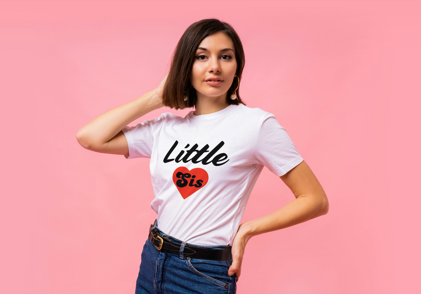 Women T-shirt | Little Sis T-shirt  | Sister t-shirt