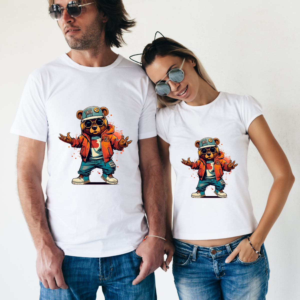 Funky panda T-shirt | Bear dancing T-shirt | Premium quality Tee